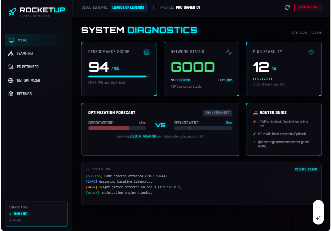 기억력이 있는 상담 AI/멀티 게임 렉을 없게하는 프로그램 등